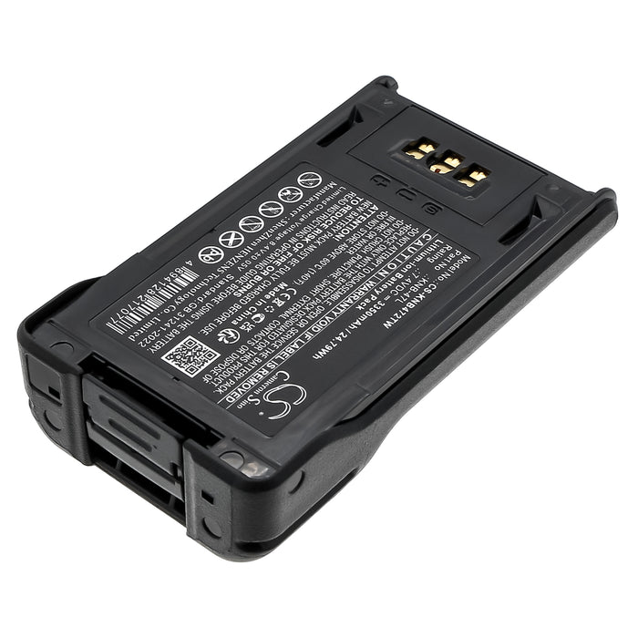 Kenwood NX-200 NX-300 TK-3320 TK-5220 TK-5320 3350mAh Two Way Radio Replacement Battery