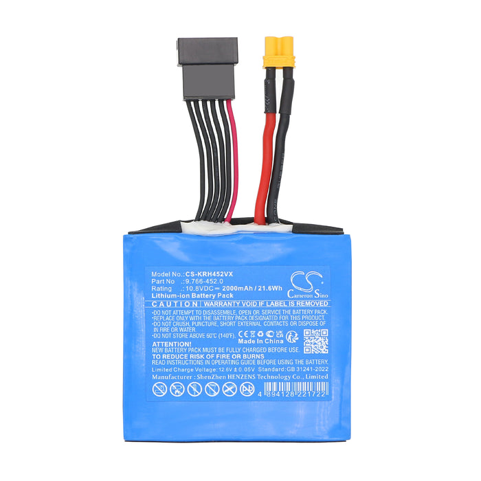 Karcher  2000mAh Lawn Mower Replacement Battery