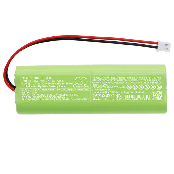 Kern CDS CKE KB PKS DS Emergency Light Replacement Battery