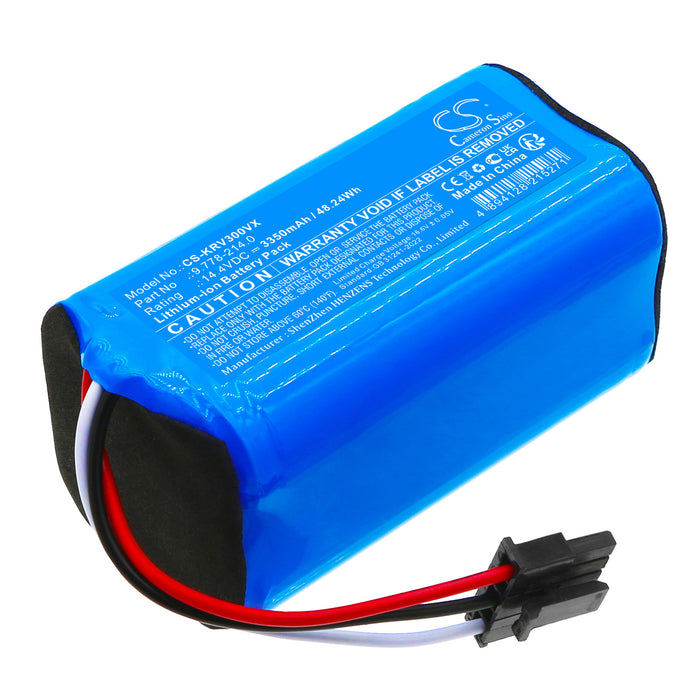 Karcher RCV 2 RCV 3 3350mAh Vacuum Replacement Battery