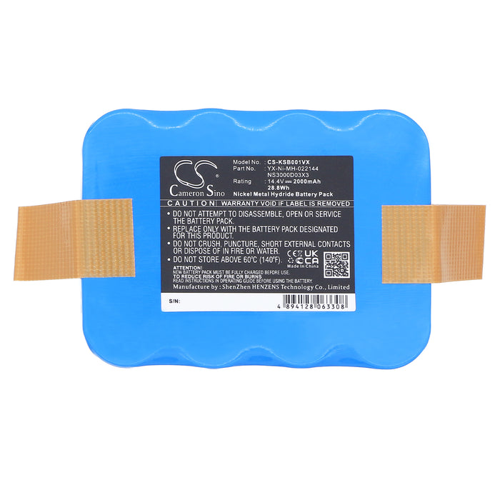 TCL R1,R2,R3 Vacuum Replacement Battery