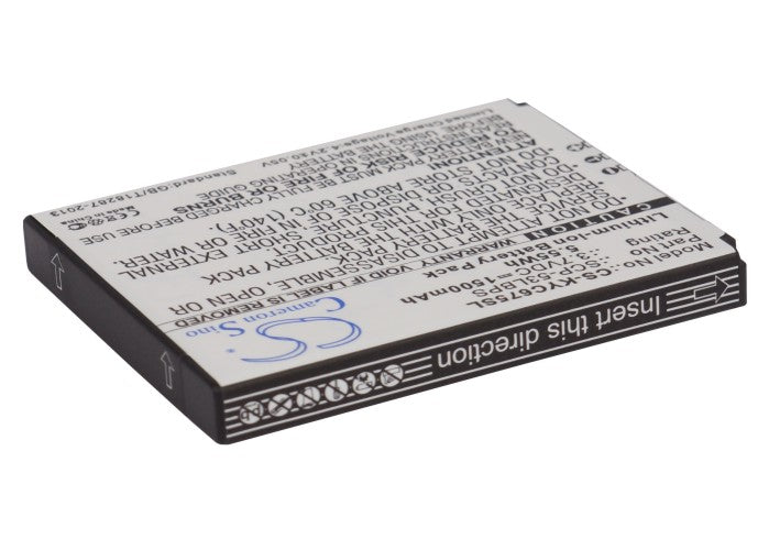 Kyocera Hydro Elite C6750 Hydro Elite 4G LTE Mobile Phone Replacement Battery