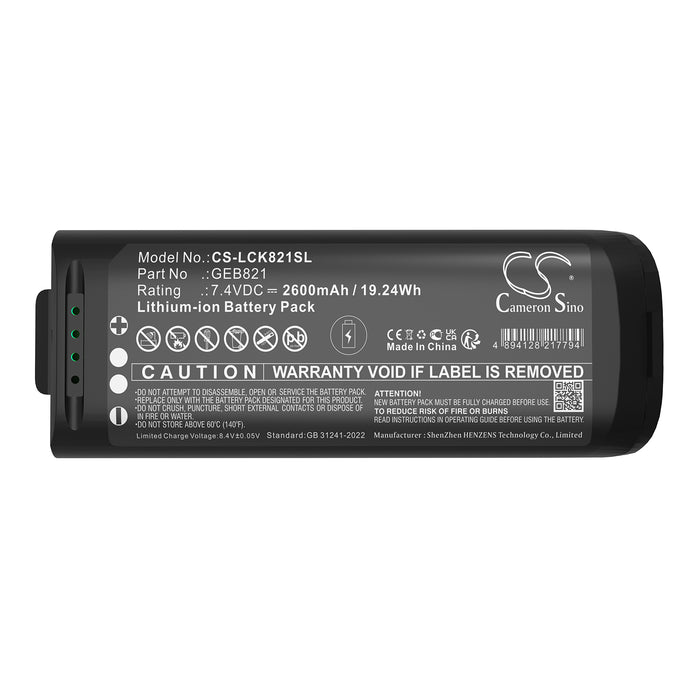 Leica BLK2GO BLK2GO Handheld Imaging Laser Scanner 2600mAh Survey Multimeter and Equipment Replacement Battery