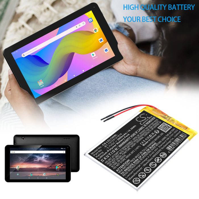 Polaroid MIDS747PXE,MIDS747PXE52 Tablet Replacement Battery