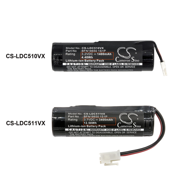 Silvercrest SFR 3.7 D3 3400mAh Vacuum Replacement Battery