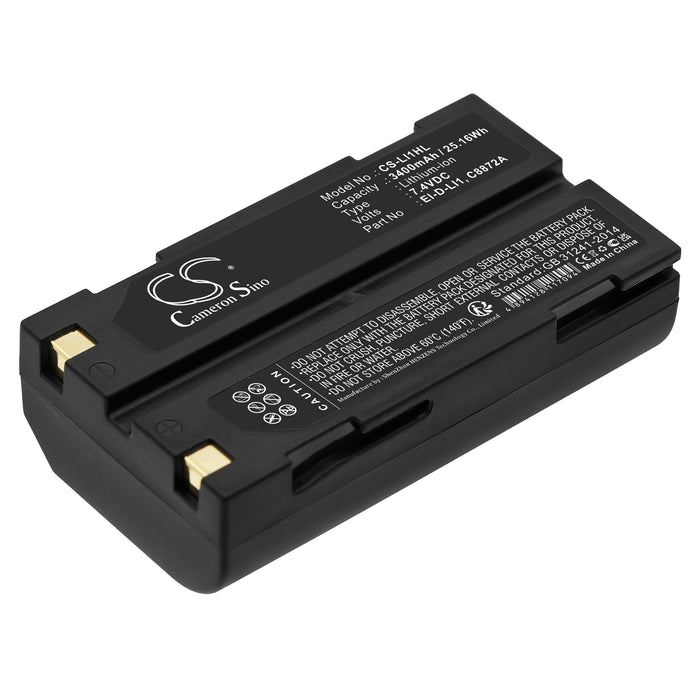 Hemisphere S320,S320 GNNS 3400mAh Survey Multimeter and Equipment Replacement Battery