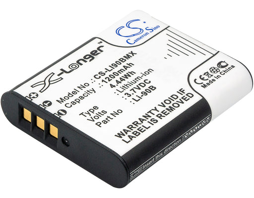 Ricoh GR III,GR III Street Edition,GR III X 1200mAh Camera Replacement Battery