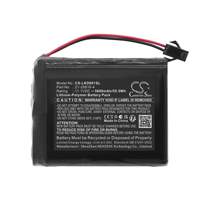 Lucky Duck Rebel Revolt Revolution Riot Roughneck E-Caller Outdoor Sport Replacement Battery