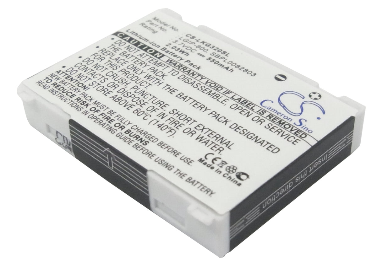 LG KG-320,KG320,MG-320c,MG320c Mobile Phone Replacement Battery ...