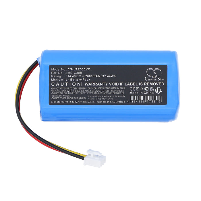 V-tac VT-5555,VT-5556 2600mAh Vacuum Replacement Battery