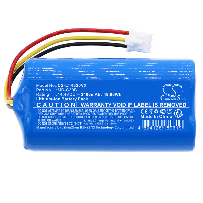 V-tac VT-5555,VT-5556 Vacuum Replacement Battery