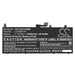 Lenovo ThinkPad X13S GEN 1-21BX000EHV ThinkPad X13S GEN 1-21BX000GSC ThinkPad X13S GEN 1-21BX000HMB ThinkPad X Laptop and Notebook Replacement Battery