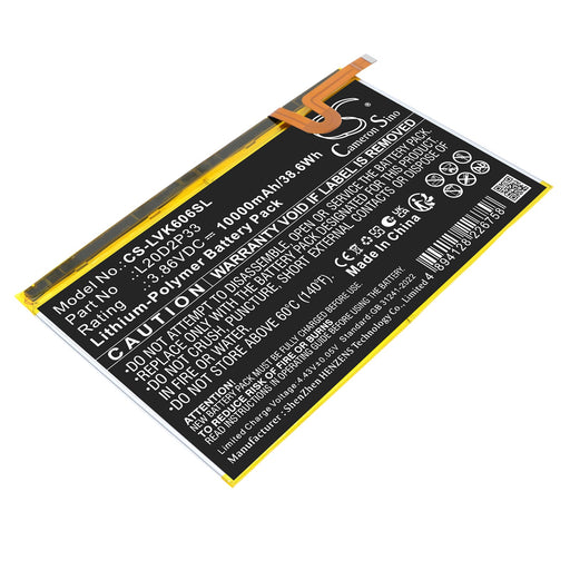 Lenovo Yoga Pad Pro, YT-K606FW Tablet Replacement Battery