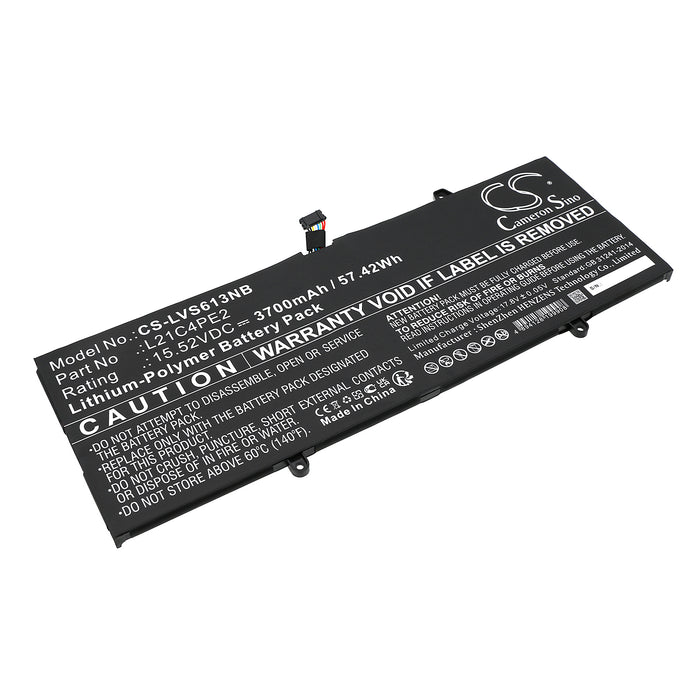 Lenovo Yoga 6 13ABR8 83B20002SB, Yoga 6 13ABR8 83B20004TW, Yoga 6 13ABR8 83B20009SB, Yoga 6 13ABR8 83B2000DHH, Laptop and Notebook Replacement Battery