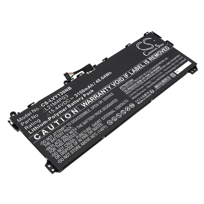 Lenovo Yoga 13W Laptop and Notebook Replacement Battery