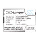 Locktec WP04 WIRELESS WP04 VoIP Phone Replacement Battery