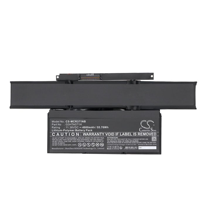 MGVG Surface Laptop Studio 1964 14.4in Surface Laptop Studio 1964 Laptop and Notebook Replacement Battery