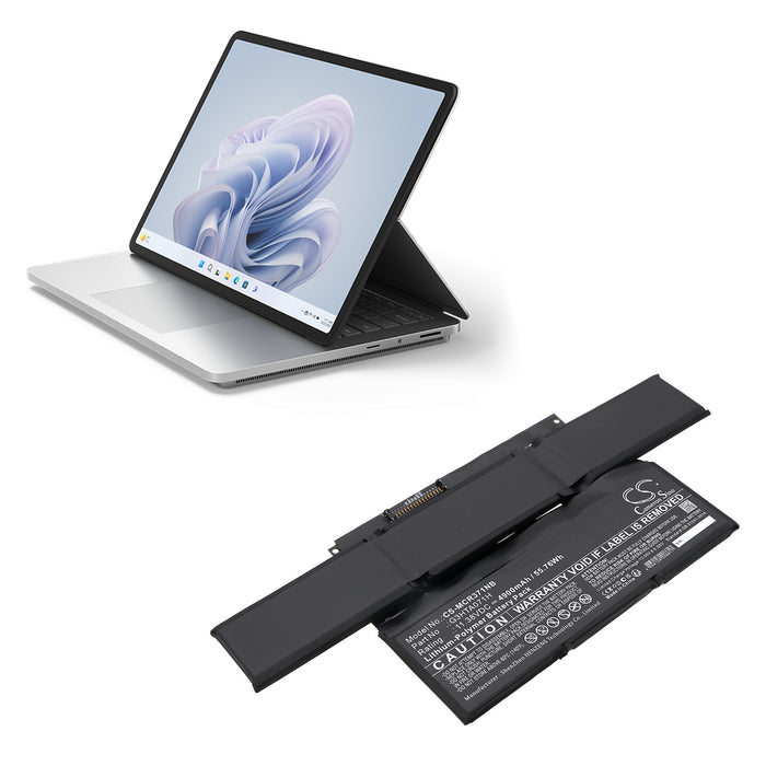 MGVG Surface Laptop Studio 1964 14.4in Surface Laptop Studio 1964 Laptop and Notebook Replacement Battery