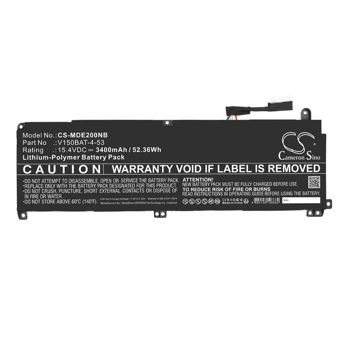 Hasee CV15S02, G8-DA7NP, G8-DA7NT, Z7-DA5NS, Z7-DA7NP, Z7-DA7NS, Z7T, Z8-DA7NP, Z8-DA7NT Laptop and Notebook Replacement Battery