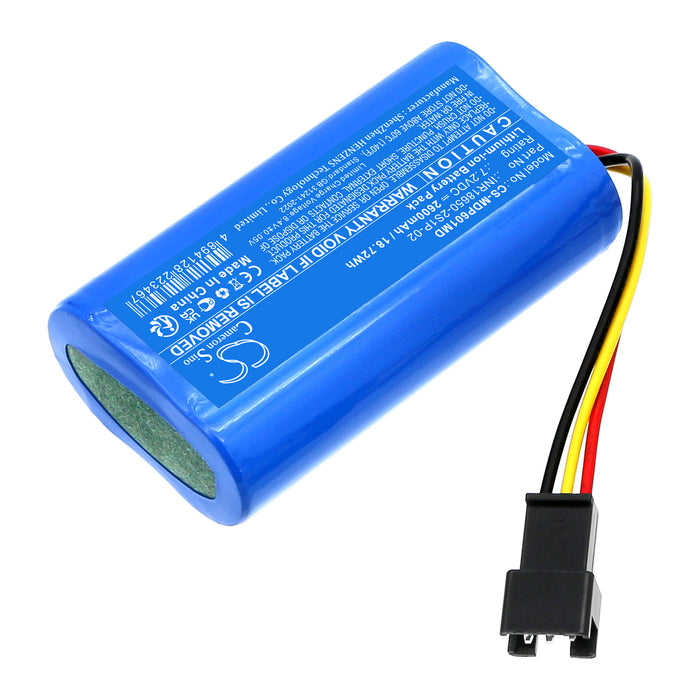 Medcaptain MP-60A,SYS-6010A Medical Replacement Battery