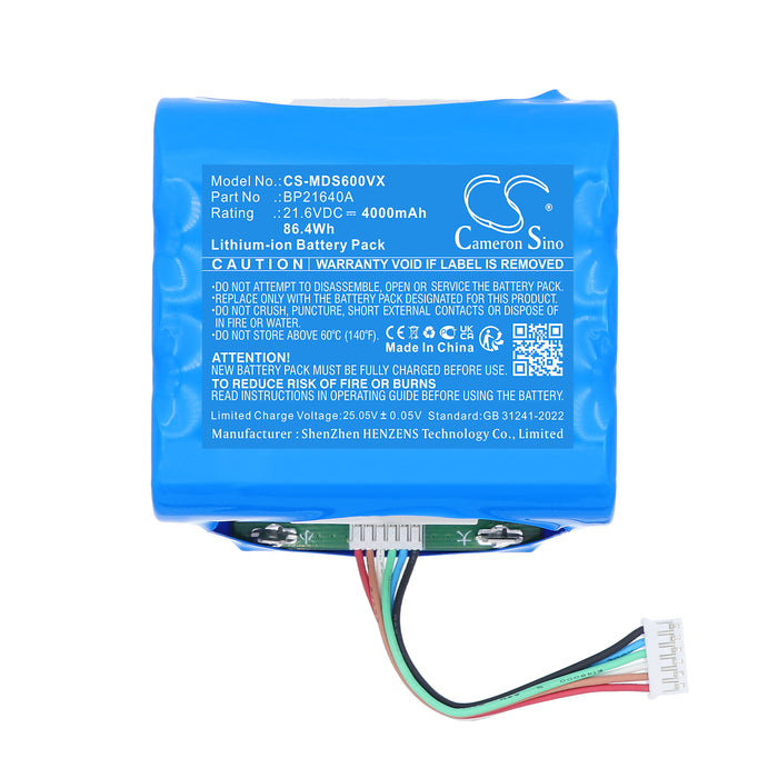 Midea S60,S60 Hono,S60 Pro,S60 Ultra Vacuum Replacement Battery