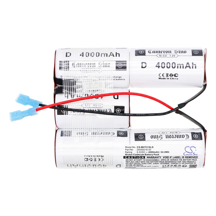 Megatech IL800 IL600 IL60 Emergency Light Replacement Battery