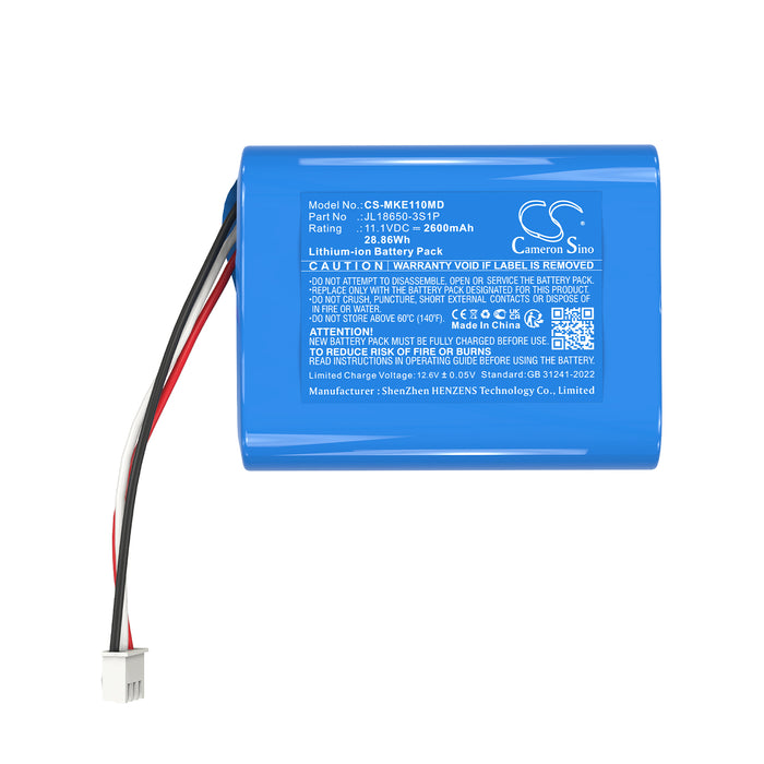 MDKMed ME11 Medical Replacement Battery