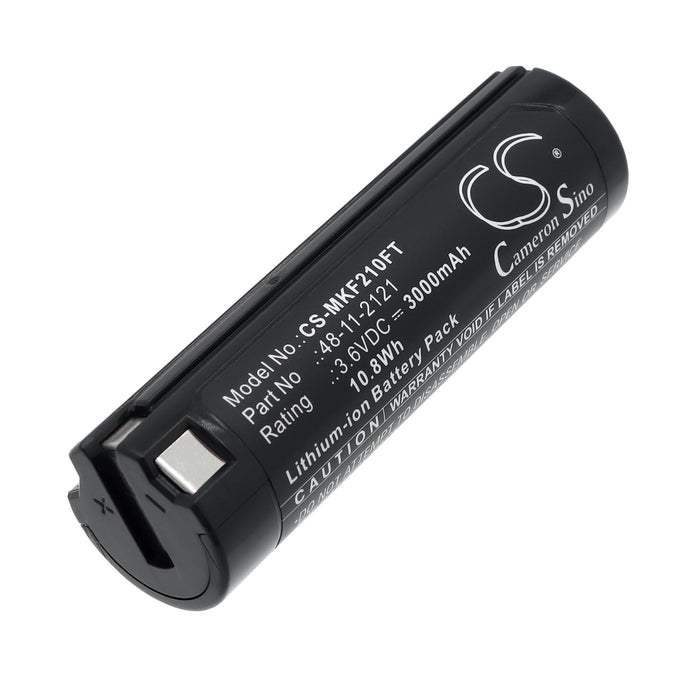 Milwaukee 2112-21, 2114-21, 2128-21, 2163-21,Headlamp & Flashlight Flashlight Replacement Battery