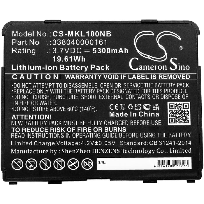 Matic MioWork L1000 MioWork L1040 Tablet Replacement Battery