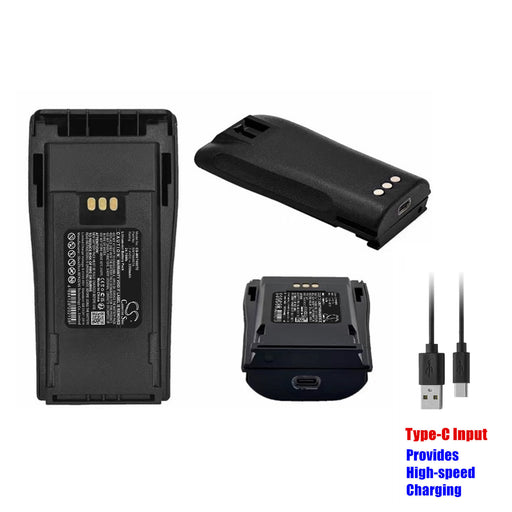 Motorola CP040, CP140, CP150, CP160, CP170, CP180, CP200, CP200D, CP200XLS, CP250, CP340, CP360, CP380, DP1400, EP45 Two Way Radio Replacement Battery