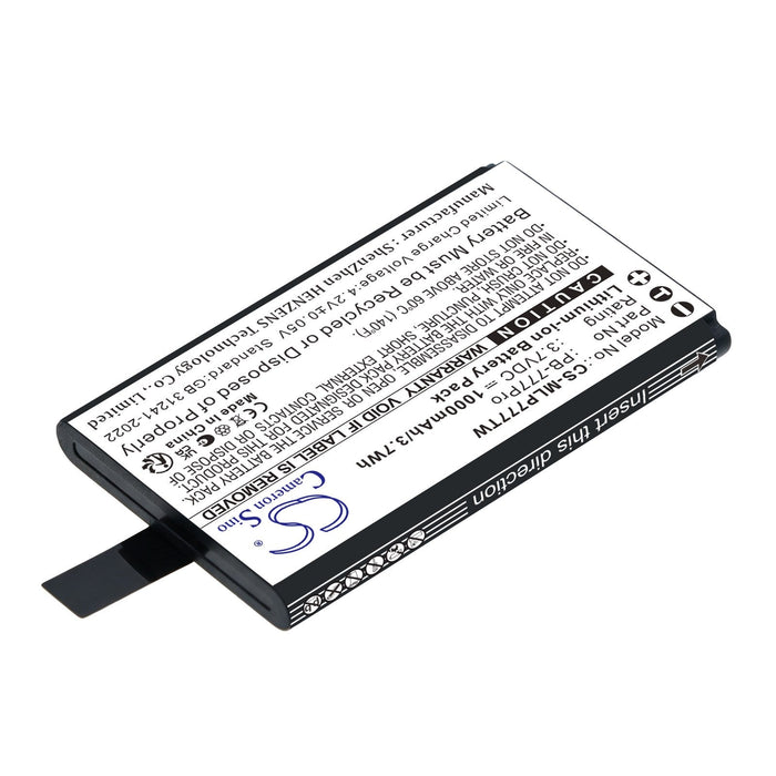 Midland 777 Pro Two Way Radio Replacement Battery
