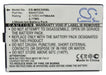 Motorola C300 C335 Mobile Phone Replacement Battery
