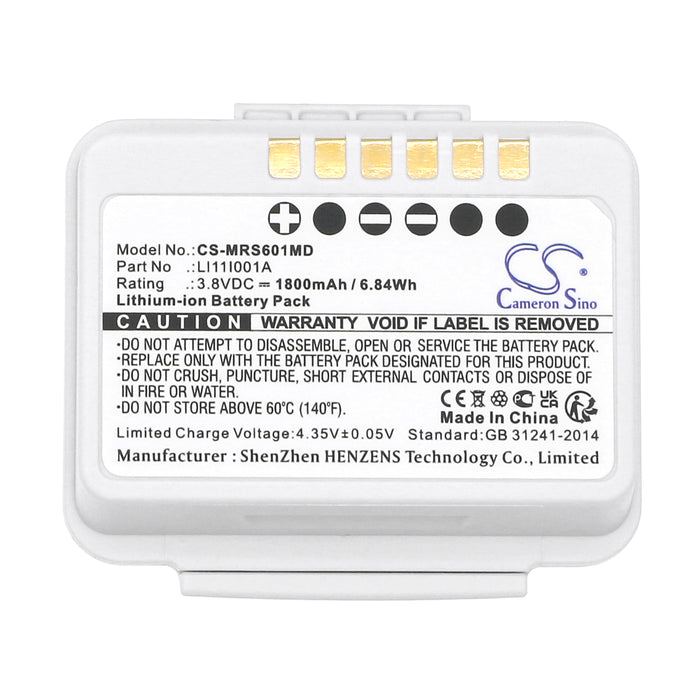 Masimo TMS-6016 BP10 Medical Replacement Battery