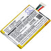 Zebra SB1 TSD Scanner Barcode Replacement Battery