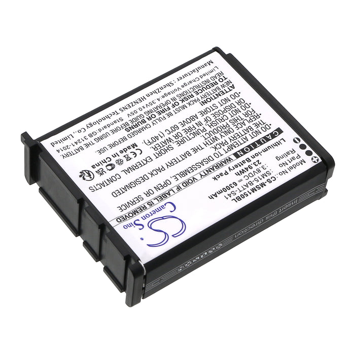 Modster SM15 SM15N SM15W SM15X Barcode Replacement Battery