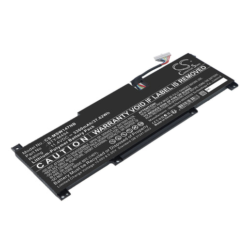 MSI Modern 14 C7M-044XES Modern 14 C7M-046NL Modern 14 C7M-047BE Modern 14 C7M-048US Modern 14 C7M-049US Moder Laptop and Notebook Replacement Battery