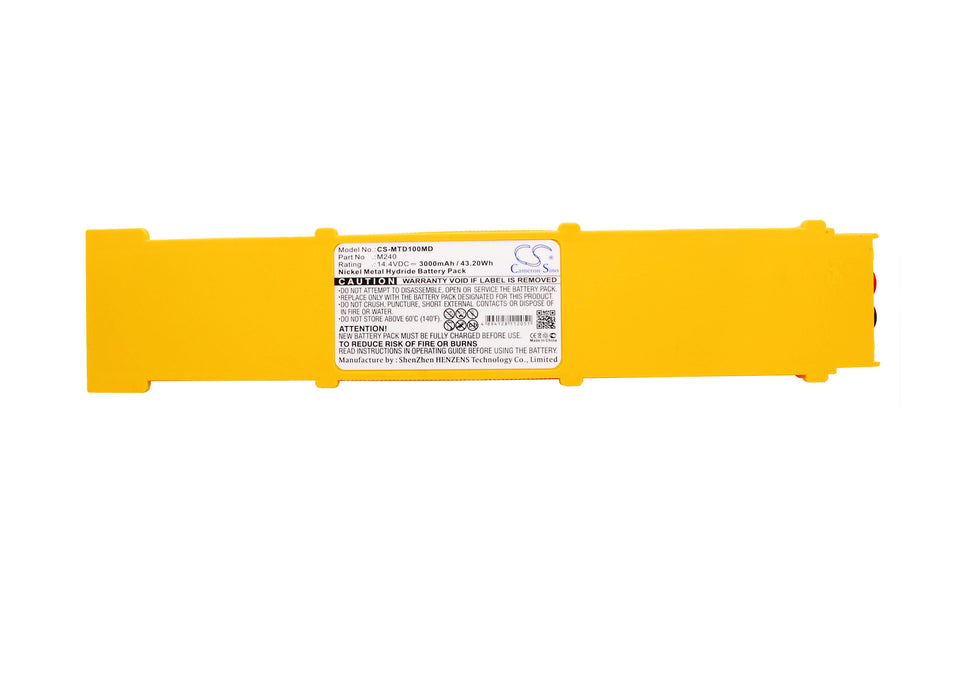 Zoll Metrax ECO-1,Metrax M240,Metrax DM1,Metrax DM3,Metrax DM10 Medical Replacement Battery