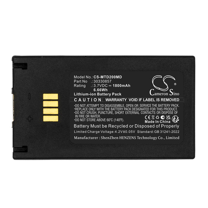 Mettler Toledo Densito Densito Portable Density Meter Density2Go Medical Replacement Battery