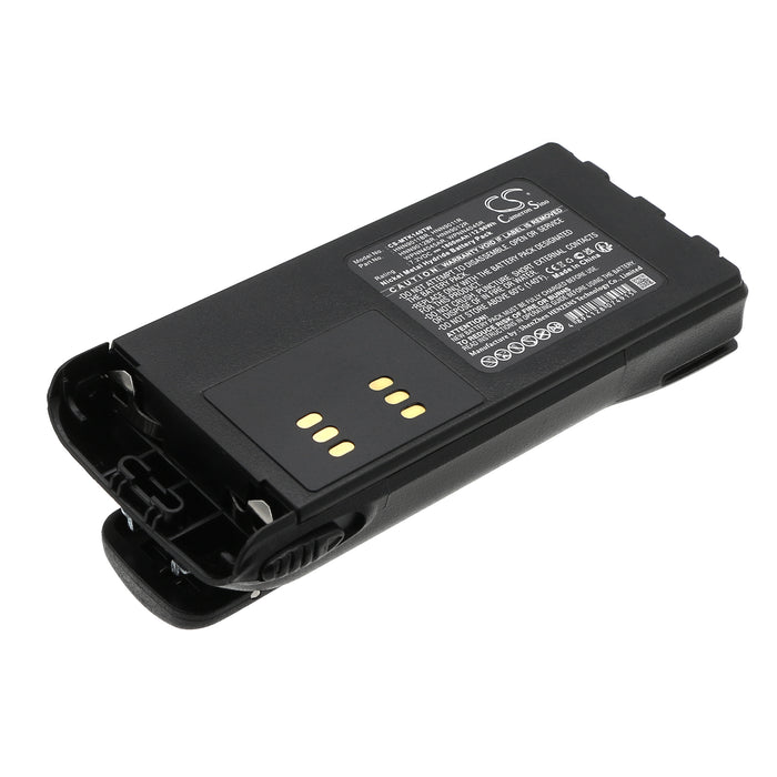 Motorola CT150 CT250 CT450 CT450LS GP140 GP240 GP280 GP308 GP320 GP328 GP330 GP338 GP339 GP340 GP360 G 1800mAh Black Two Way Radio Replacement Battery