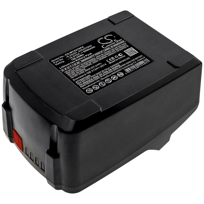 Edding portable 12,LO-G-PO-12 6000mAh Black Power Tool Replacement Battery