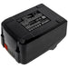 Edding portable 12,LO-G-PO-12 6000mAh Black Power Tool Replacement Battery