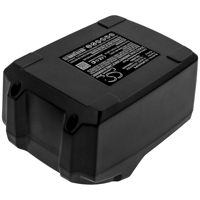 Edding portable 12,LO-G-PO-12 6000mAh Black Power Tool Replacement Battery