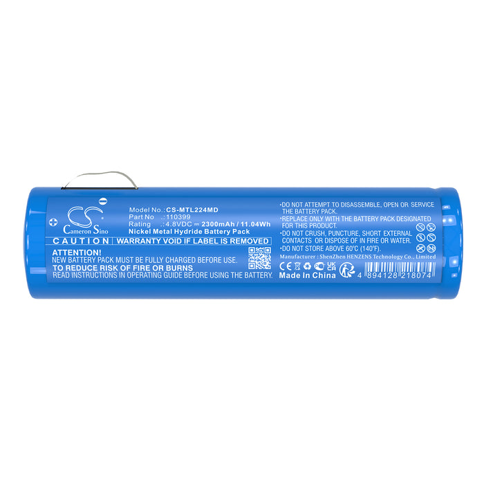 Mentor 22-4501 22-4505 22-4515 Ophthalmoscope Medical Replacement Battery
