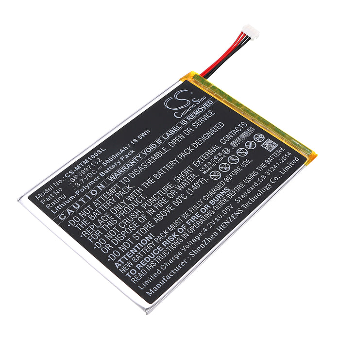 M3 Mobile mTablet Tablet Replacement Battery