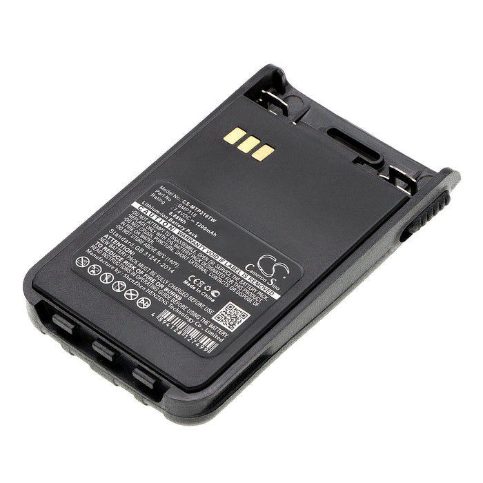 Clarigo SMP-318 Two Way Radio Replacement Battery