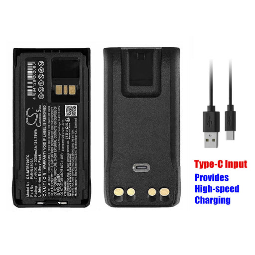 Motorola R7, R7A Two Way Radio Replacement Battery