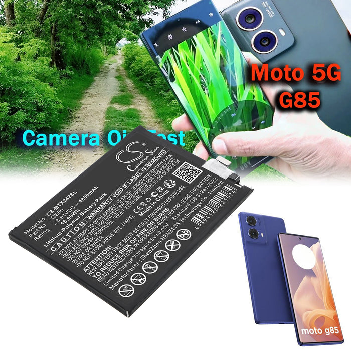 Motorola Moto G85 5G Moto S50 Neo 5G XT2427 XT2427-1 XT2427-2 XT2427-3 XT2427-4 Mobile Phone Replacement Battery