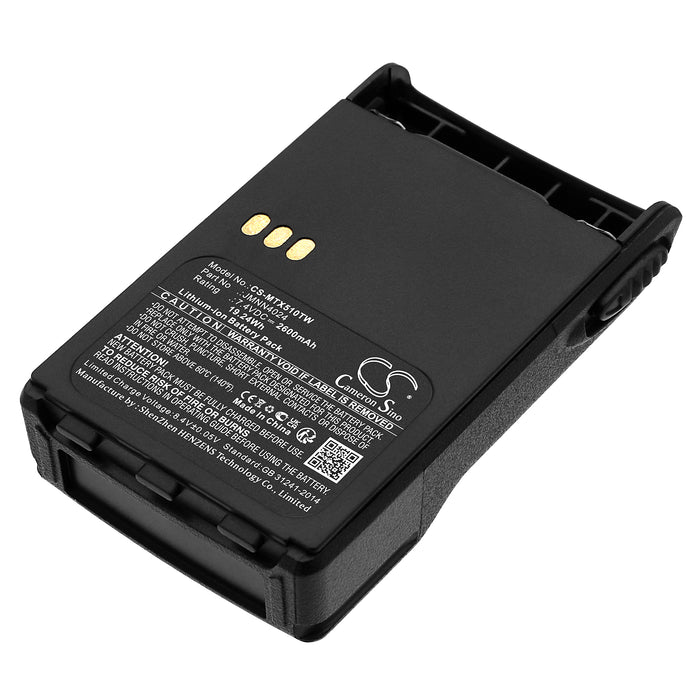 Motorola GP328 Plus GP329 Plus GP338 Plus GP344 GP388 GP628 Plus GP638 Plus GP644 GP688 EX500 EX560 EX600 PRO5150 El Two Way Radio Replacement Battery