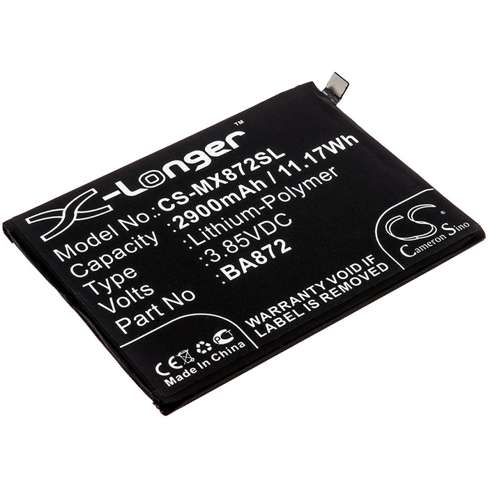MeiZu Meilan 16X M1872 M872H M872Q Mobile Phone Replacement Battery