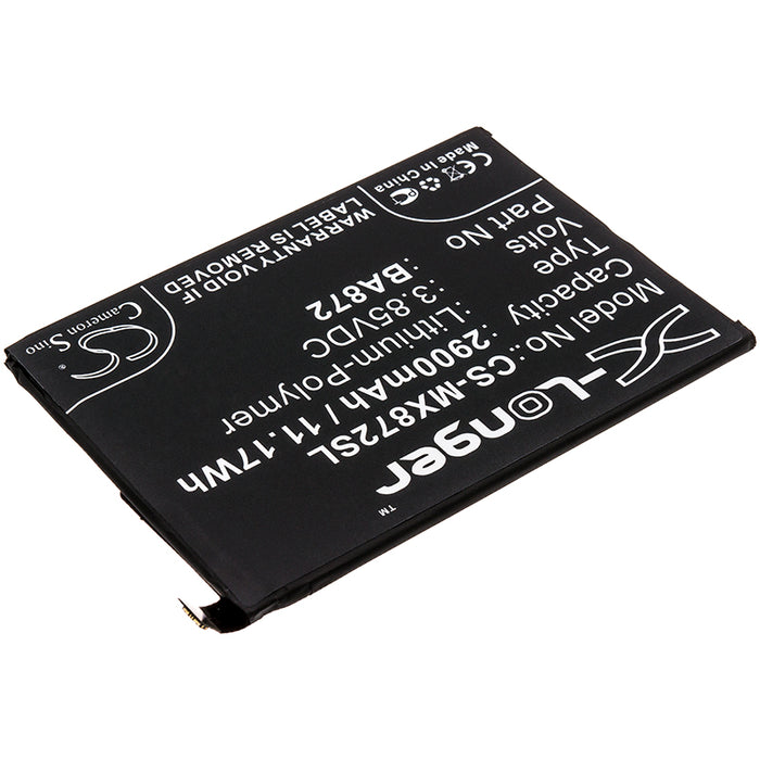 MeiZu Meilan 16X M1872 M872H M872Q Mobile Phone Replacement Battery